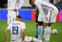 Benzema retired injured in the knee: alarm bells go off in France | Euro 2021