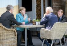 Biden and Merkel meet for the first time during the G7 summit