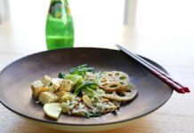 Californian soy and avocado salad