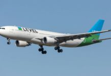 The Spanish airline LEVEL arrives in Mexico with flights to Cancun