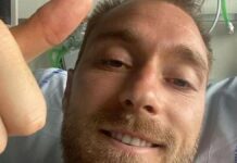 Eriksen publishes her first photo from the hospital | Denmark – Finland at Euro 2021