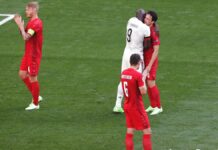 Belgium pays tribute to Eriksen against Denmark with an emotional ovation
