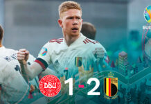 Belgium v Denmark: De Bruyne pays tribute