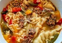Easy to prepare ramen soup recipe