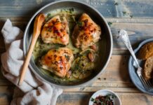 Chinese-style lemon chicken: an oriental recipe