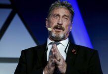 John McAfee left a suicide note, but its content is unknown