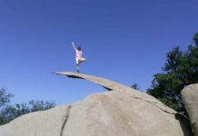 Potato chip rock in Poway