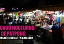 Asian Night Market in Bangkok