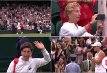 Carla Suárez: Exciting and thunderous ovation from Wimbledon to the tennis player, all standing, rival included, tears …