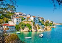 The Greek island of Evia