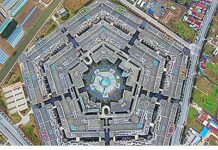 Why is there a fake Pentagon in China?