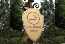 Rules for cigarette smokers at Disneyland