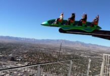 Take a ride on one of the best wooden roller coasters in the world