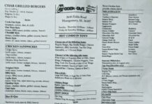 What's on the menu at Cook Out?