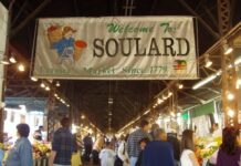Shopping at Soulard Farmers Market