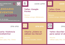 August event calendar in Puerto Rico