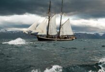 What is the density of sea water?
