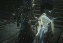 Lady Dimitrescu sneaks into Bloodborne via mod to face the fearsome Lady Maria, starring in a beastly duel