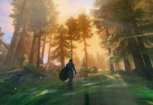 Valheim transforms into Attack on Titan thanks to a mod that incorporates a grappling hook