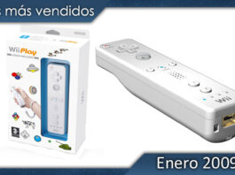Los juegos más vendidos en España - Enero 2009