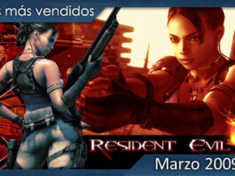 Los juegos más vendidos en España - Marzo 2009