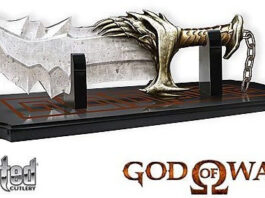 Las espadas de 'God of War' a la venta