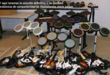 What instruments are compatible with what games? ¿Qué instrumentos son compatibles con qué juegos?