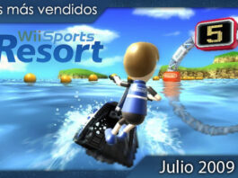 Los juegos más vendidos en España. Julio 2009