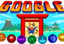 Google celebrates the start of the Tokyo Olympics with a Doodle