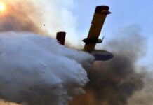 Big fires out of control in Greece and Turkey