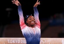 Simon Biles: This is the secret gym he had in Tokyo