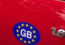 Union symbol: “UK” instead of “GB” on British cars