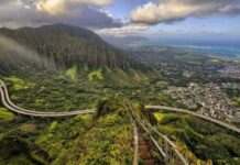 What are the disappearing stairs to heaven in Hawaii?