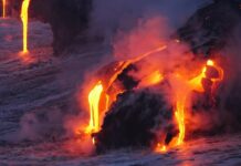 What is the Kilauea volcano that has erupted in Hawaii like?