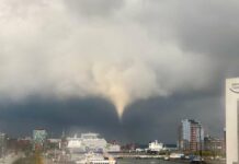 Tornado afflicts Kiel – "luck in misfortune"