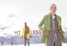 The highest fashion show in the world