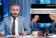 Jan Böhmermann exposes the Erasmus Foundation: "Finally money for Nazis again"