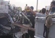 Several dead in a serious traffic accident in Cairo