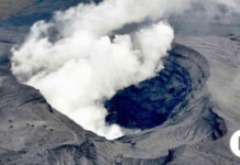Mount Aso volcano erupts in Japan