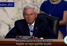 A US Democratic senator says that Pedro Sánchez is "out of democracy and Human Rights"
