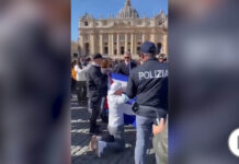 Another nod by Pope Francis to Castroism: Vatican police confiscate flags of Cuban dissidents