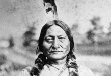 They discover a living descendant of Sitting Bull