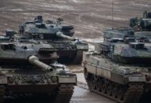 Main battle tank collides with off-road vehicle during exercise: two dead