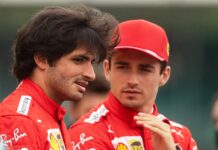 Carlos Sainz points to the 'favorite' Leclerc in Yas Marina