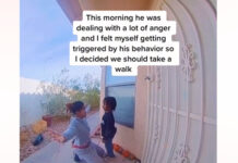 A mother's talk with her son about anger that has gone viral