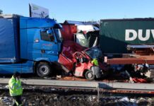 Mass collision with around 40 vehicles in the Czech Republic