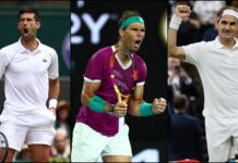 This is the historic fight for the Grand Slams between Rafa Nadal, Roger Federer and Novak Djokovic