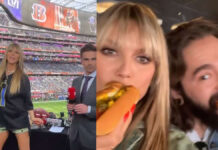 Super Bowl 2022: Top model Heidi Klum suddenly spits in the trash can during an interview