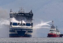 After 48 hours: Man rescued from burning car ferry