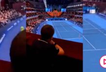 The incredible request of a child to Raducanu before serving: the reactions say it all